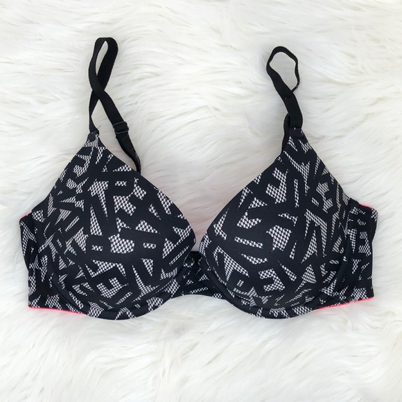 PINK Victoria's Secret Other - PINK Victoria’s Secret Black and White Bra 36C